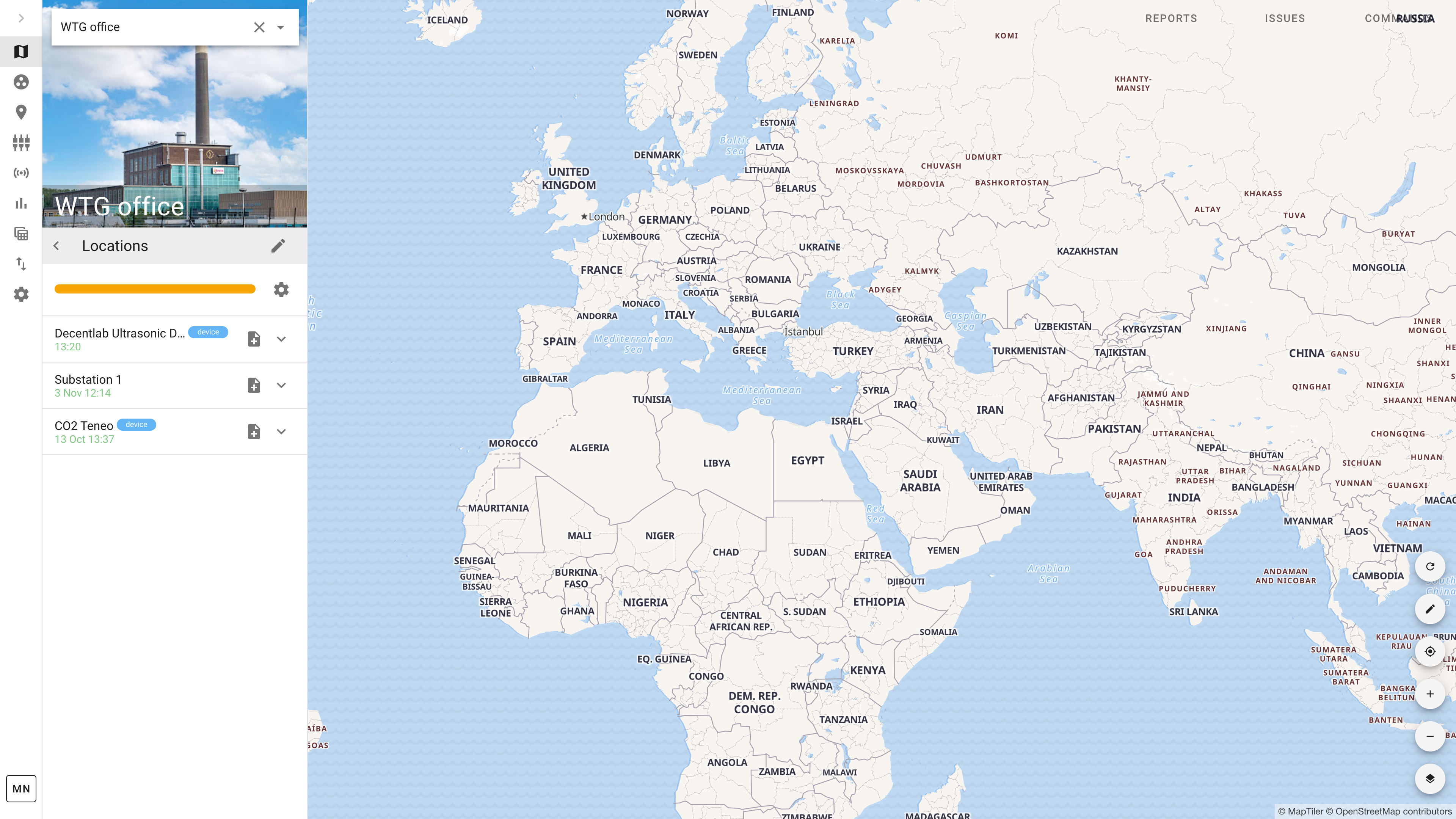 last measurement dates in a group